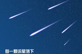 ps绘制浪漫星空背景下的流星雨的教程