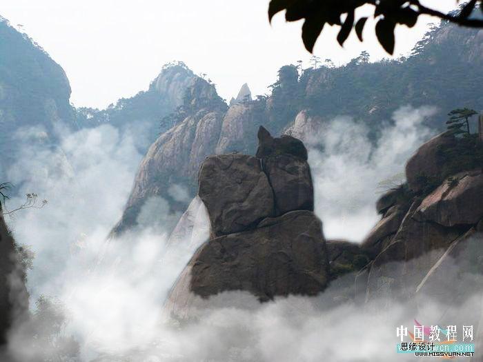 PS为风景照片添加逼真的云雾效果的教程[中国