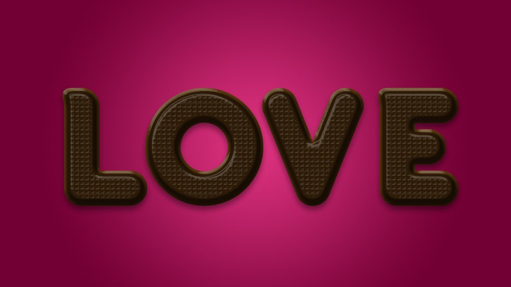 chocolate layerstyles 1024x576 Chocolate Text Effect in <a href='http://www.86ps.com/'><font color=''>Photoshop</font></a> for Valentines Day