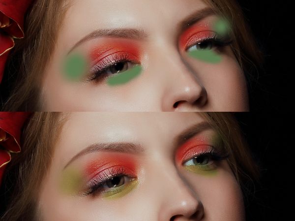 How to Apply Creative Makeup with <a href='http://www.86ps.com/'><font color=''>Photoshop</font></a> 4