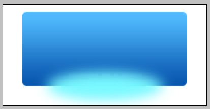ps绘制蓝色高光方形水晶按钮网页按钮制作教