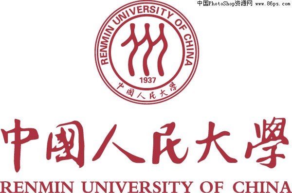 AI格式中国人民大学logo矢量素材免费下载 [中